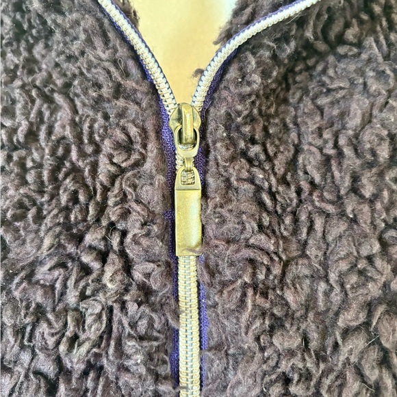 Women’s shag vest by Habitat in plum/purple. Size small. - Picture 3 of 6